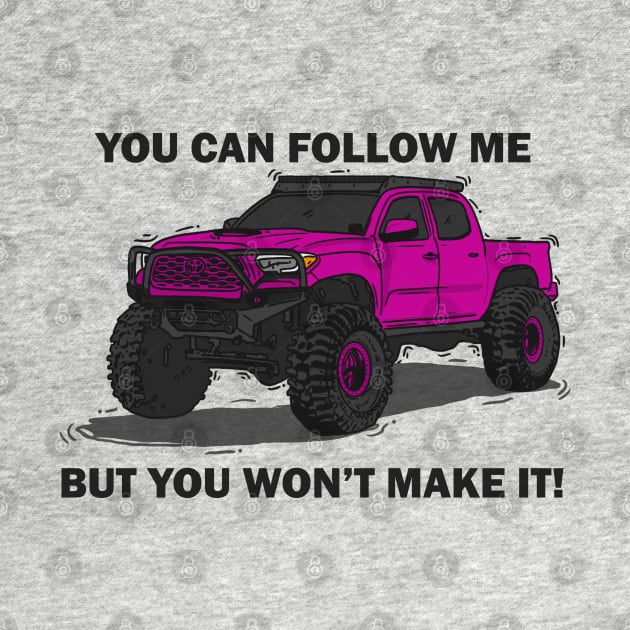 Toyota 4Runner Monster - Pink by 4x4 Sketch